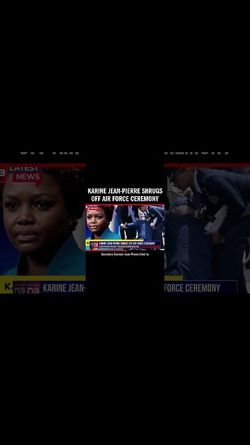 Karine Jean-Pierre Shrugs Off Air Force Ceremony