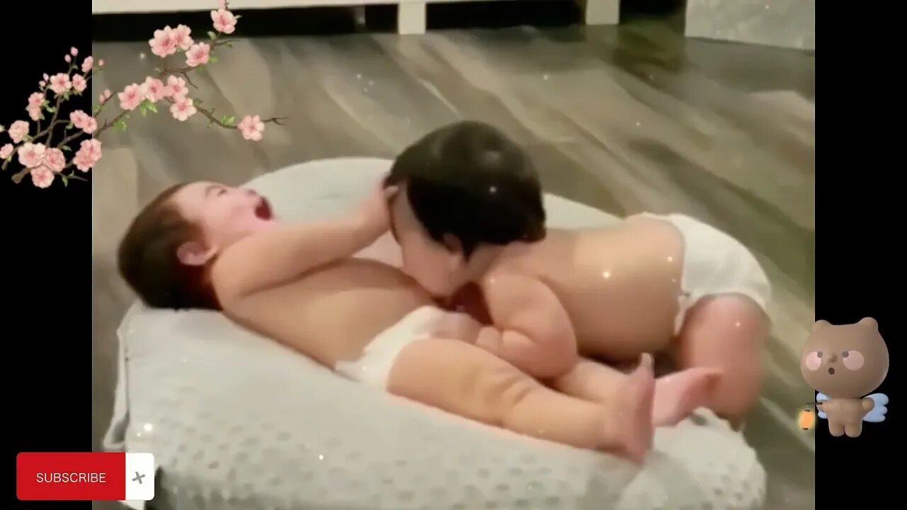 أفضل فديو يظبط يومك 😍| Best Videos Of Funny Twin Babies Compilation - Twins Baby Video