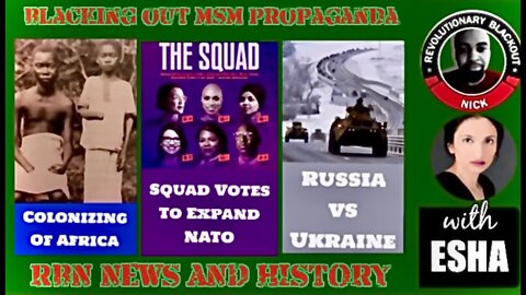 THE SQUAD VOTES TO EXPAND NATO, UKRAINE COVERAGE WITH ESHA K
