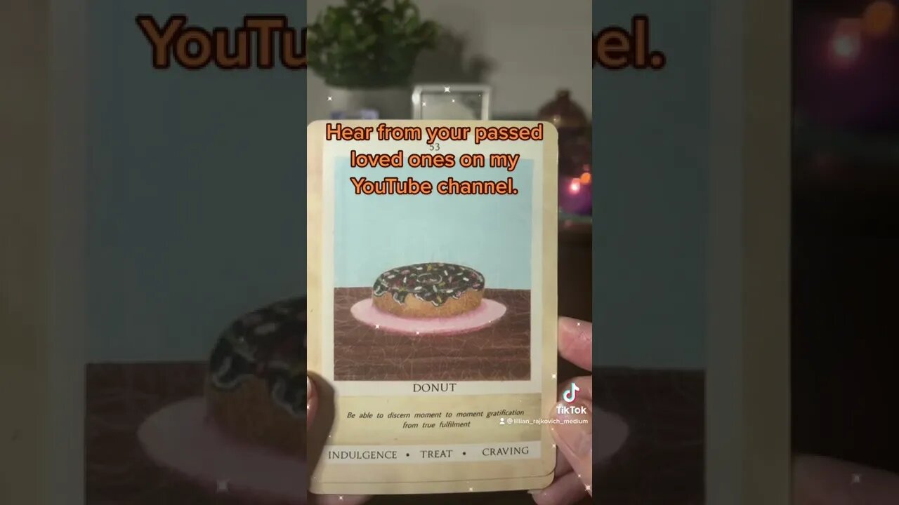 Hear from your passed loved ones on my YouTube channel.