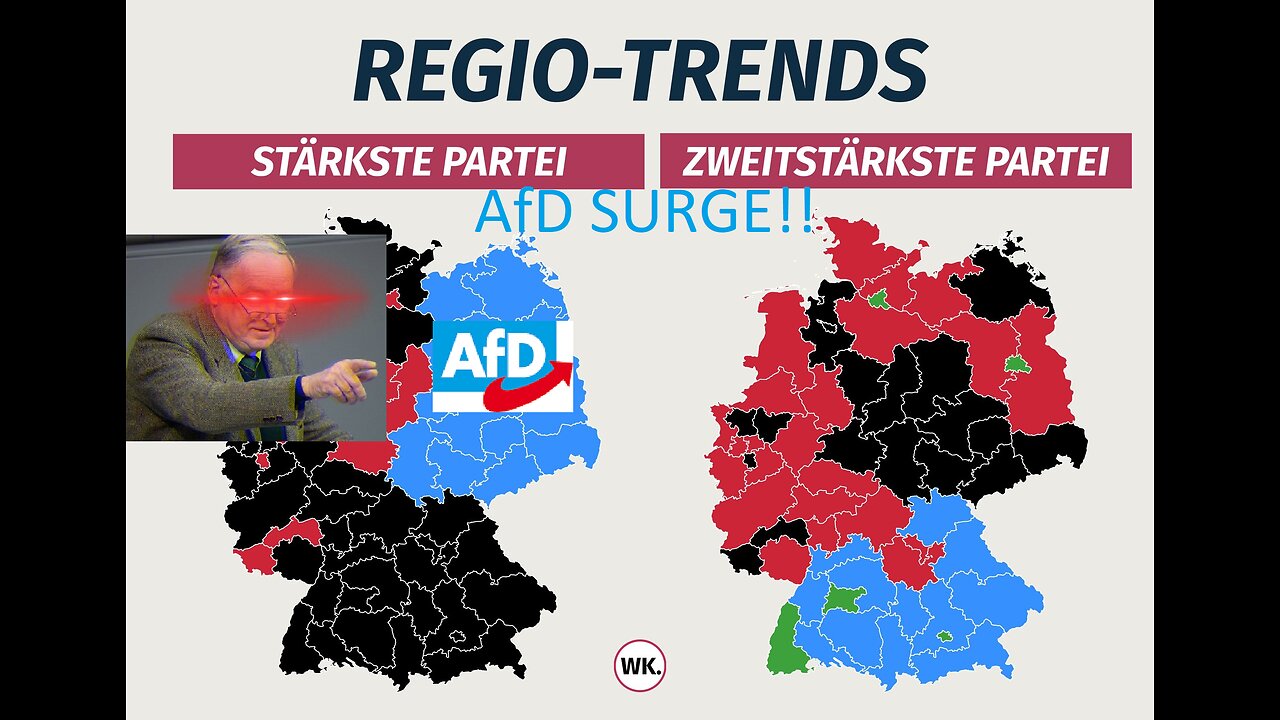 AfD BECOMES THE 2ND LARGEST PARTY!! #AfDWÄHLEN