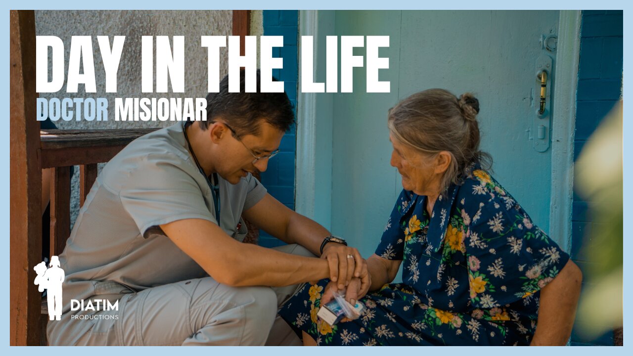 Un doctor merge în vizită acasă la bolnavi | Day in the life "Doctor Misionar" | Diatim (RO & ENG)