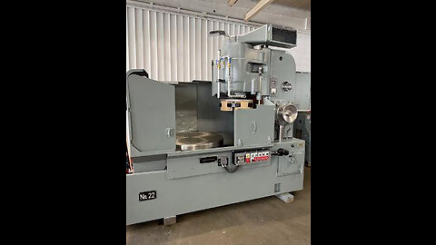 NO. 22-42 BLANCHARD ROTARY SURFACE GRINDING MACHINE