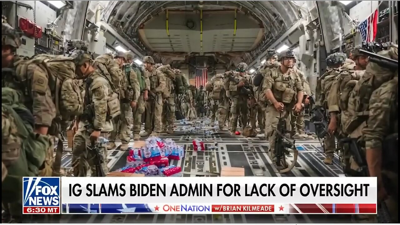 Former Navy SEAL corrects Biden after blaming Trump for Afghanistan withdrawal