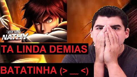 REACT DEDICO MEU CORAÇÃO - SASHA SHINGEKI NO KYOJIN NATHY - MELHOR DO MUNDO