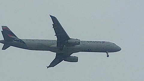 Airbus A321 PT-MXE coming from Brasília to Fortaleza