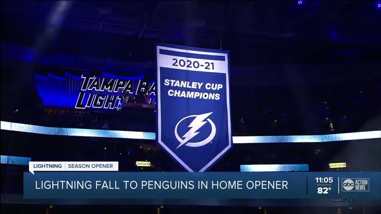 Jarry has 26 saves, Penguins beat Lightning 6-2 in opener