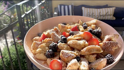 Pancake, the Austrian version called kaiserschmarrn