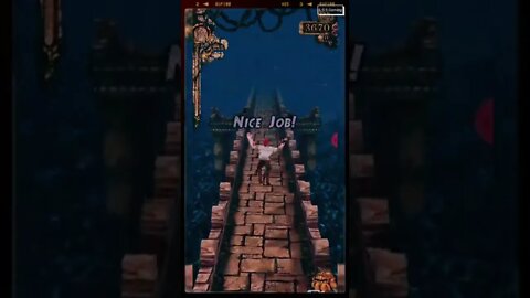 Me playing Temple Run and wondering whether this guy ever takes a break while on his run...