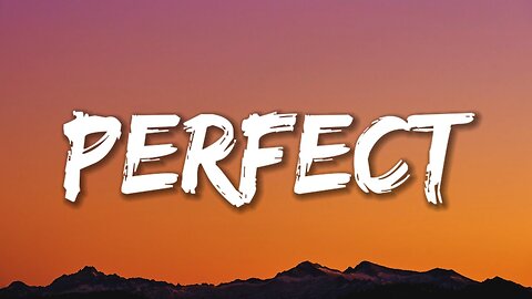 Ed Sheeran - Perfect (Lyrics)