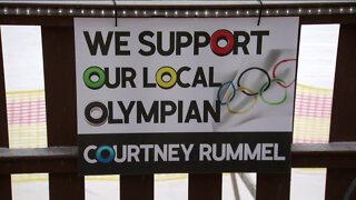 Watch party for Courtney Rummel at Little Switzerland ahead of Olympic debut