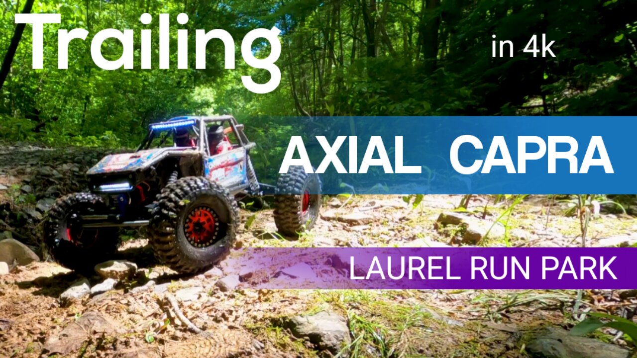 RC Rock Crawling Axial Capra @ Laurel Run Park