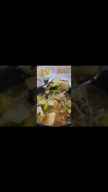 #shorts #cooking #happy #dinner #Korean Snail soybean paste soup!