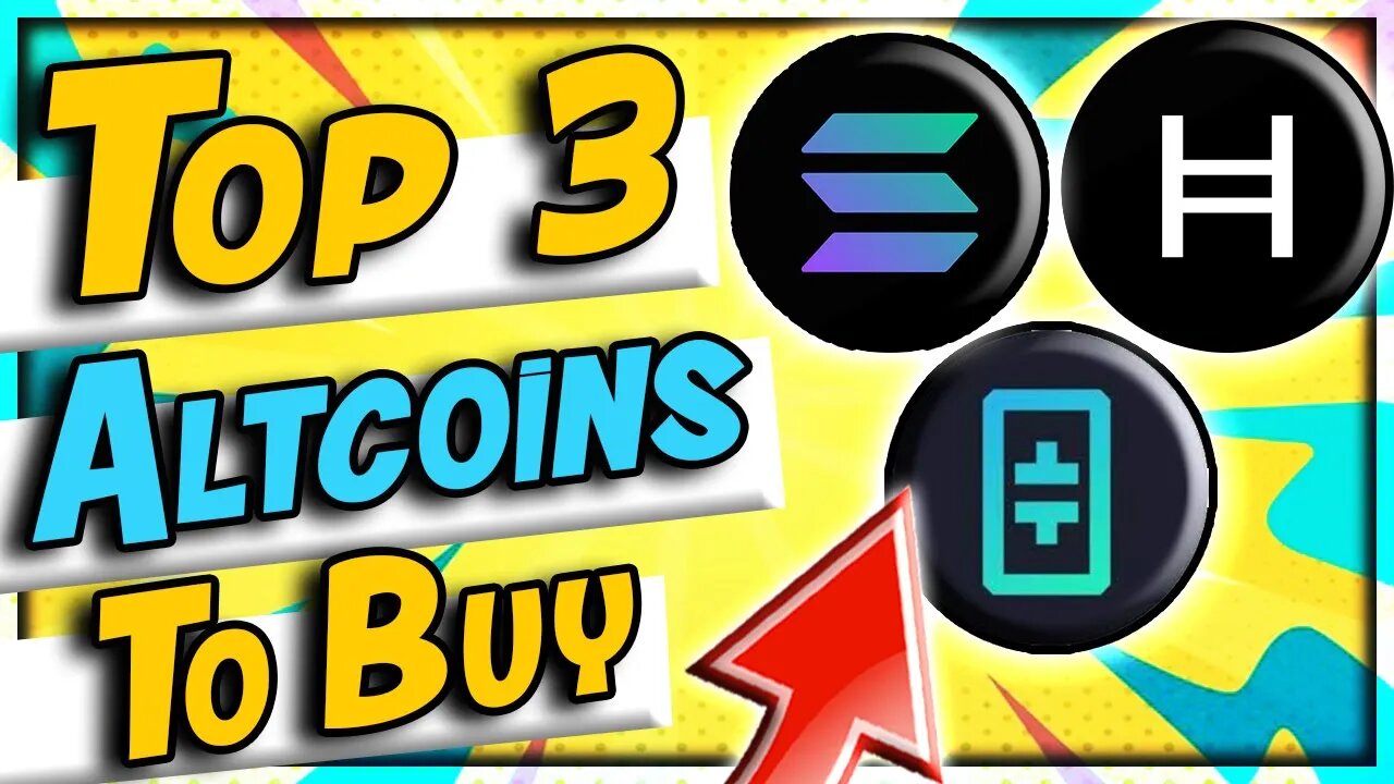 Top 3 Altcoins To Buy Now During The Dip To Hold Long Term