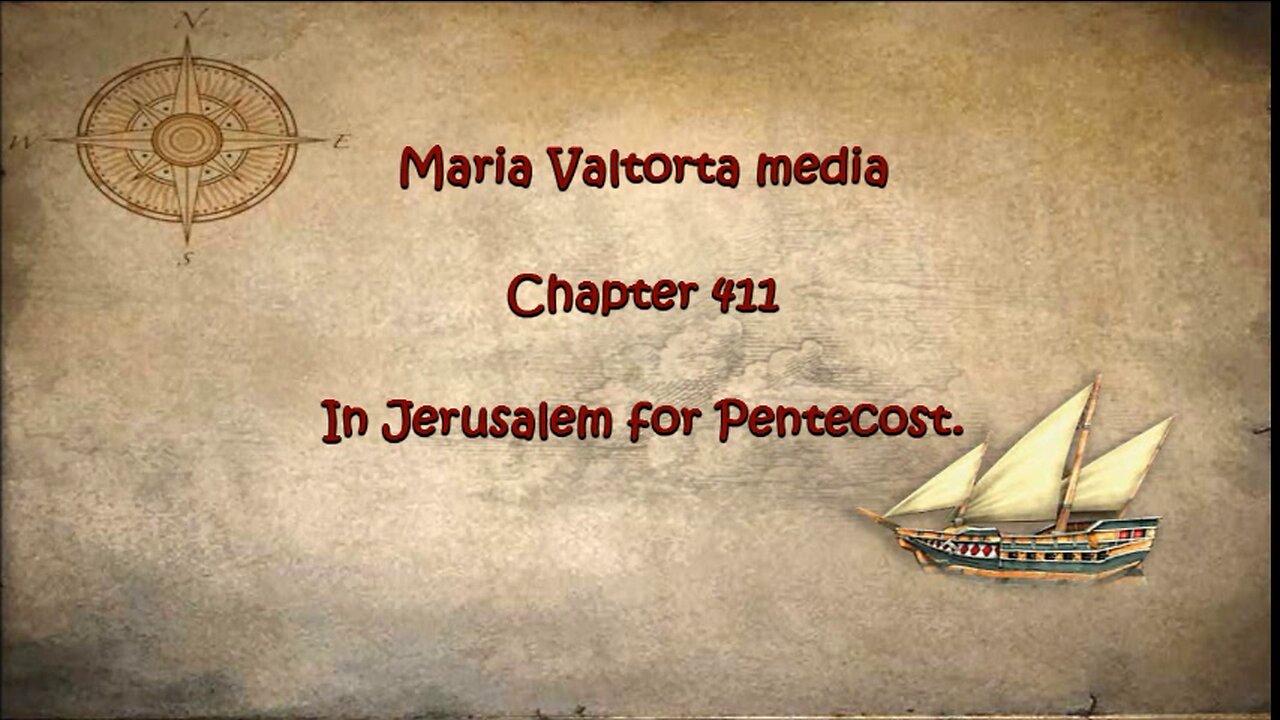 In Jerusalem for Pentecost.