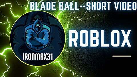 Playing Blade Ball On Roblox