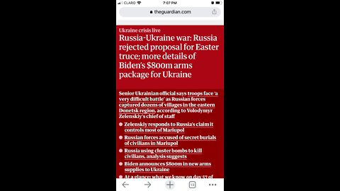 Biden $800 million military aid to the Ukraine