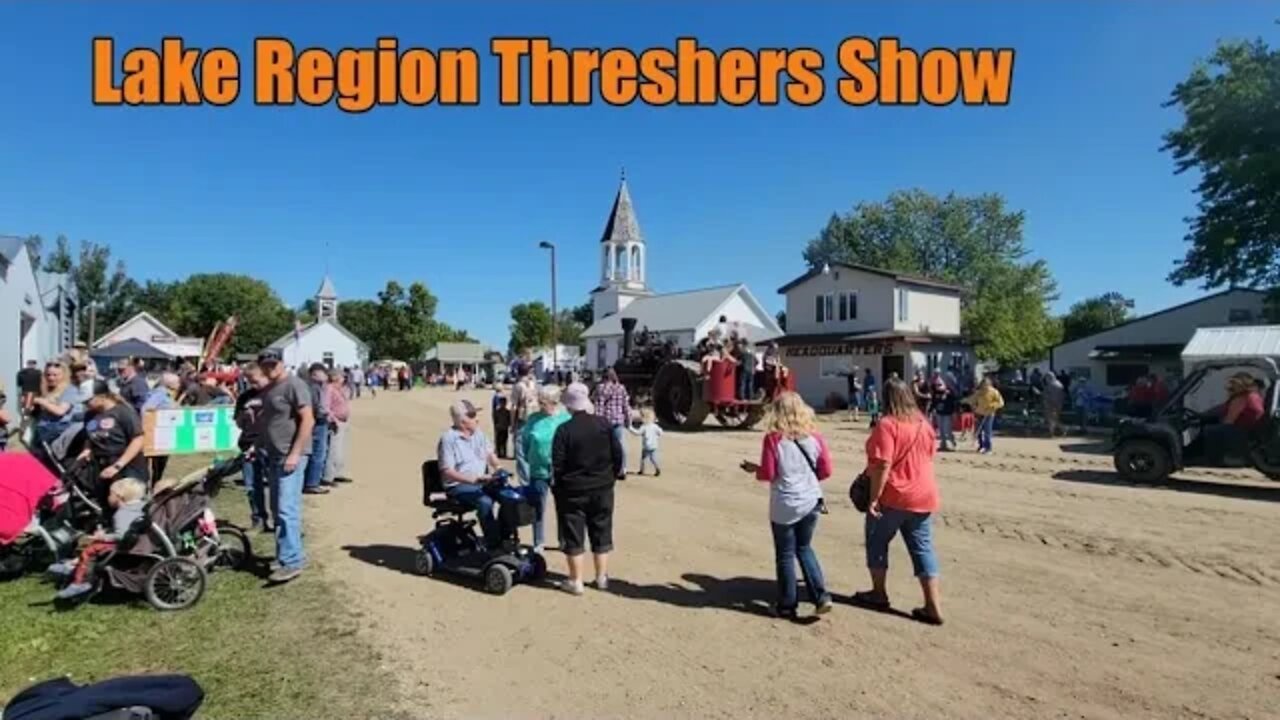 Lake Region Threshers Show and Parade in Dalton Minnesota