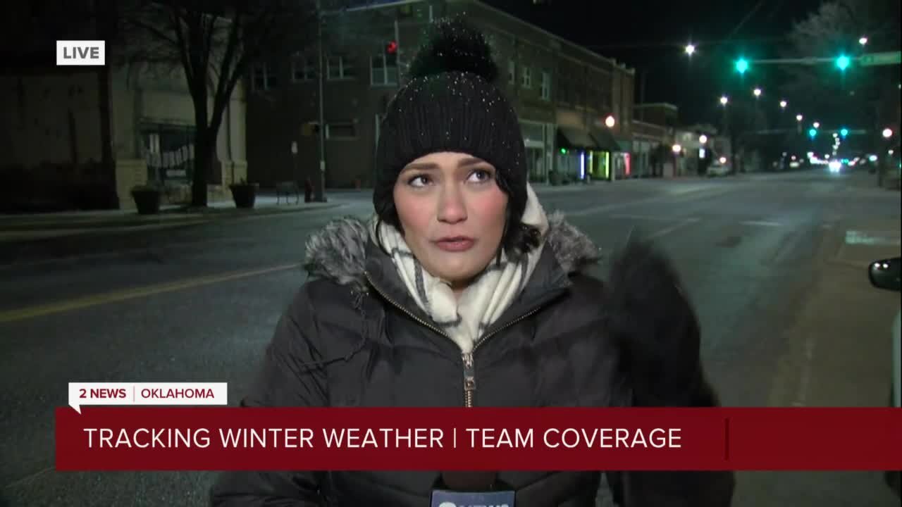 LIVE with Kaitlyn Rivas in Skiatook on winter conditions