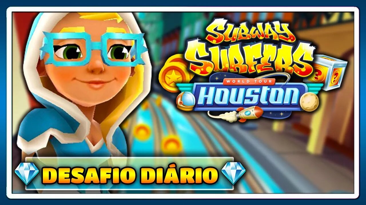 Subway Surfers Houston | Elf Tricky Ice no Desafio Diário