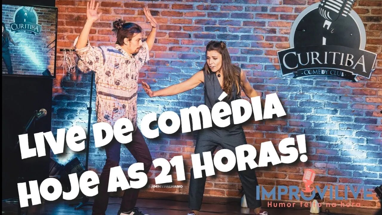 SHOW DE COMÉDIA ONLINE - Improvilive #13 - Jogos de Improviso