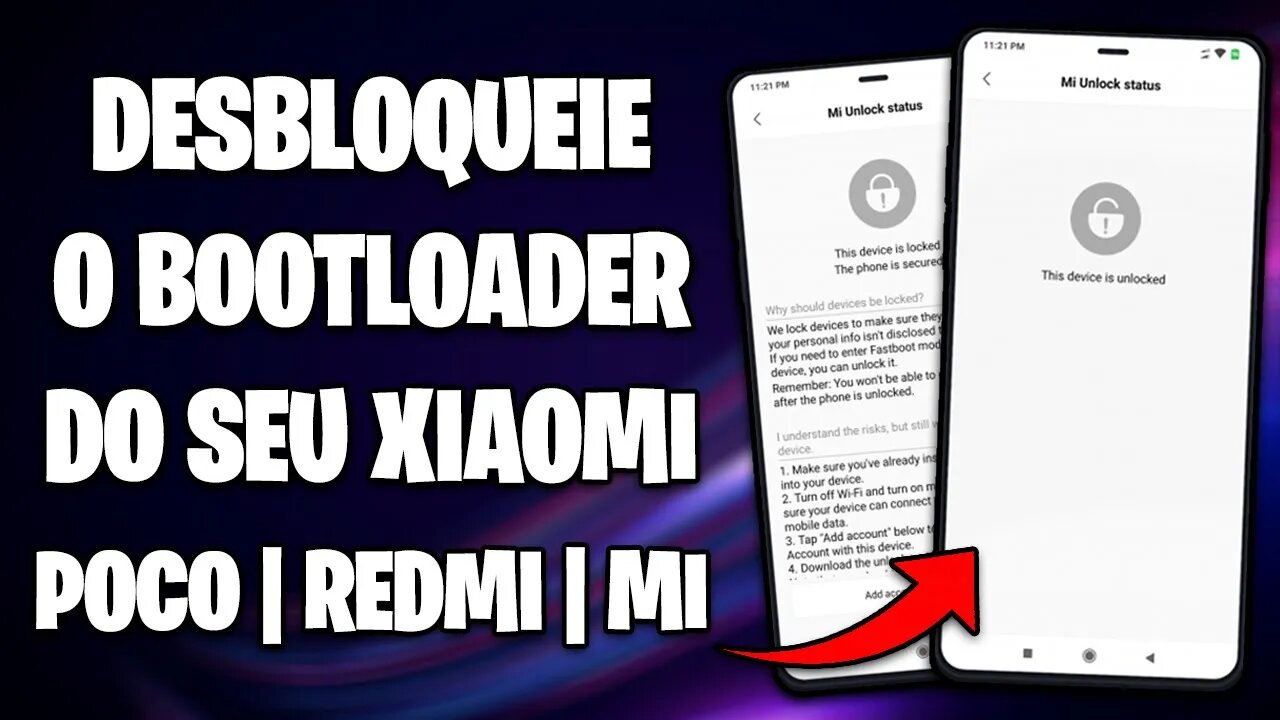 Como DESBLOQUEAR o BOOTLOADER do seu XIAOMI! POCO F5, POCO F5 PRO, REDMI NOTE, MI e VÁRIOS OUTROS!