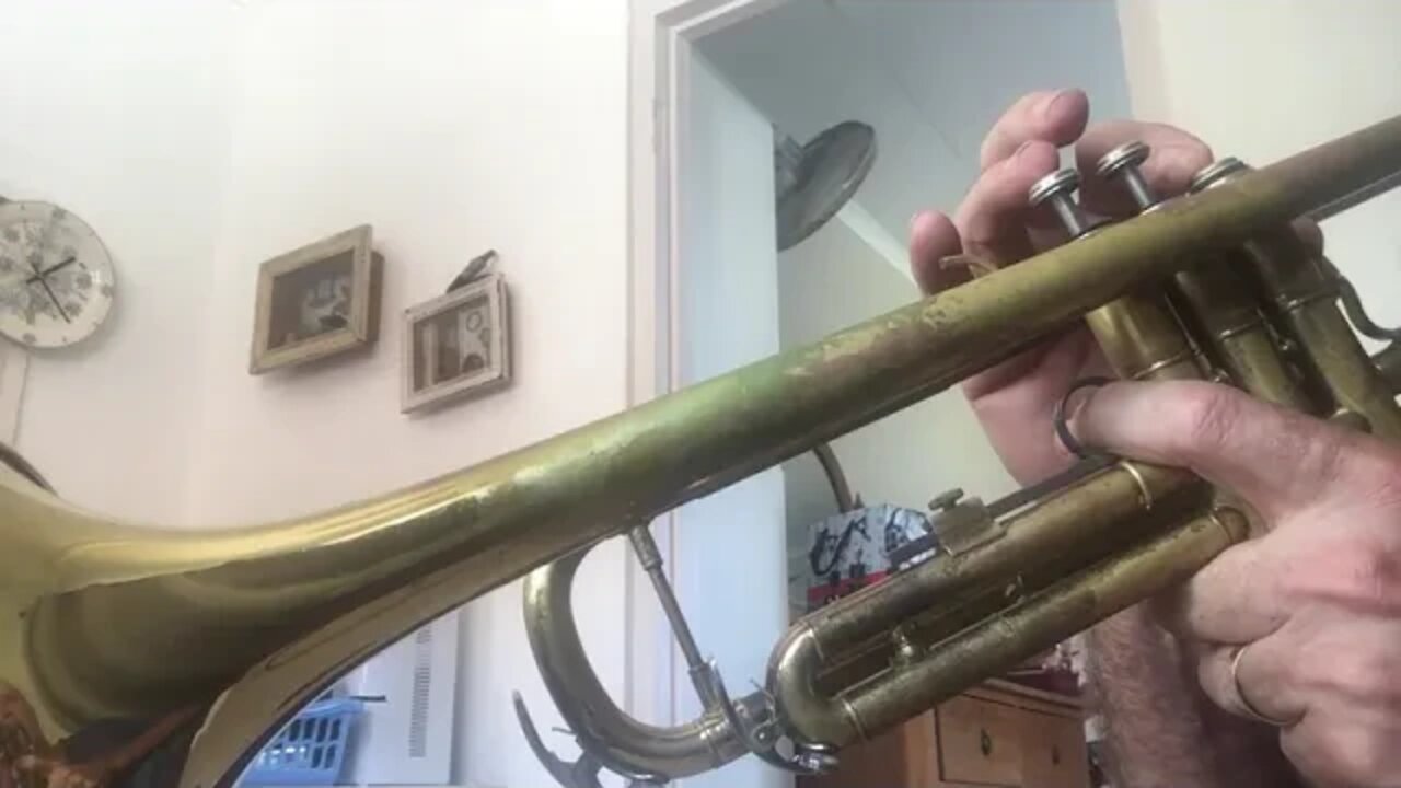 Auld Lang Syne with Trumpet Valve View