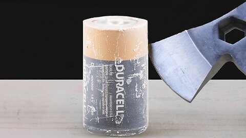 LIQUID NITROGEN vs BATTERY SMASHED