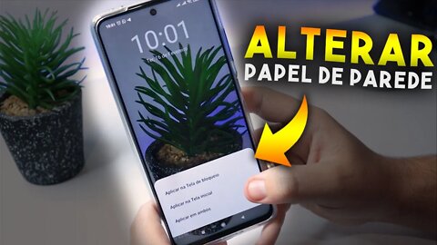 Como alterar PAPEL DE PAREDE da Tela Inicial e Bloqueio do Xiaomi Poco X3 (MIUI)