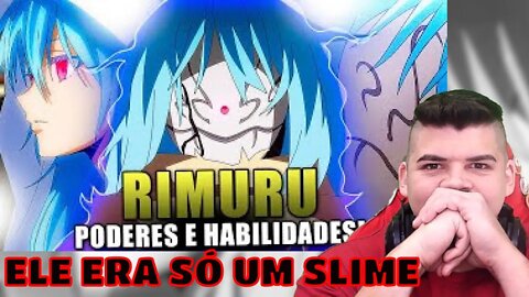 REACT PODERES E HABILIDADES DE RIMURU TEMPEST LORDE DEMÔNIO TENSEI SHITARA SLIME - MELHOR DO MUNDO