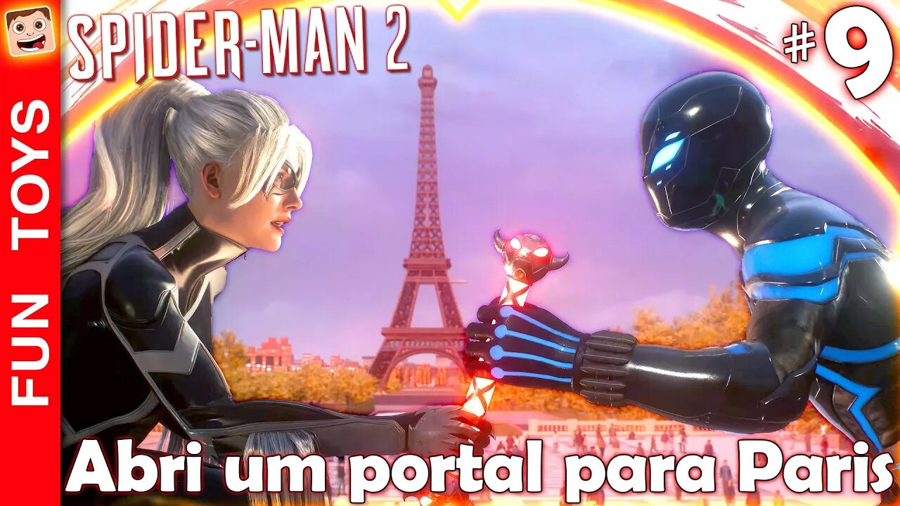 Spider-Man 2 #9 - Encontrei a BLACK CAT na casa do DR. ESTRANHO e abri um portal para PARIS! 🕷️