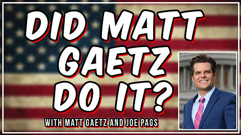 Rep Matt Gaetz Accused Again -- I Ask Him if He Did It!