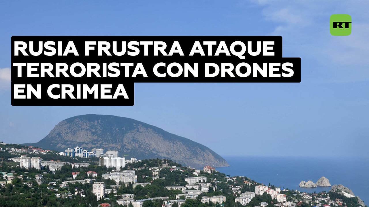 Rusia frustra el intento de Ucrania de llevar a cabo un ataque con 42 drones contra Crimea