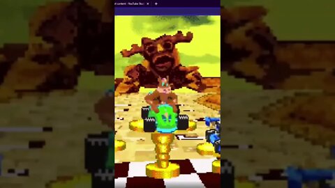 Crash Nitro Kart (GBA) - Dingodile Gameplay