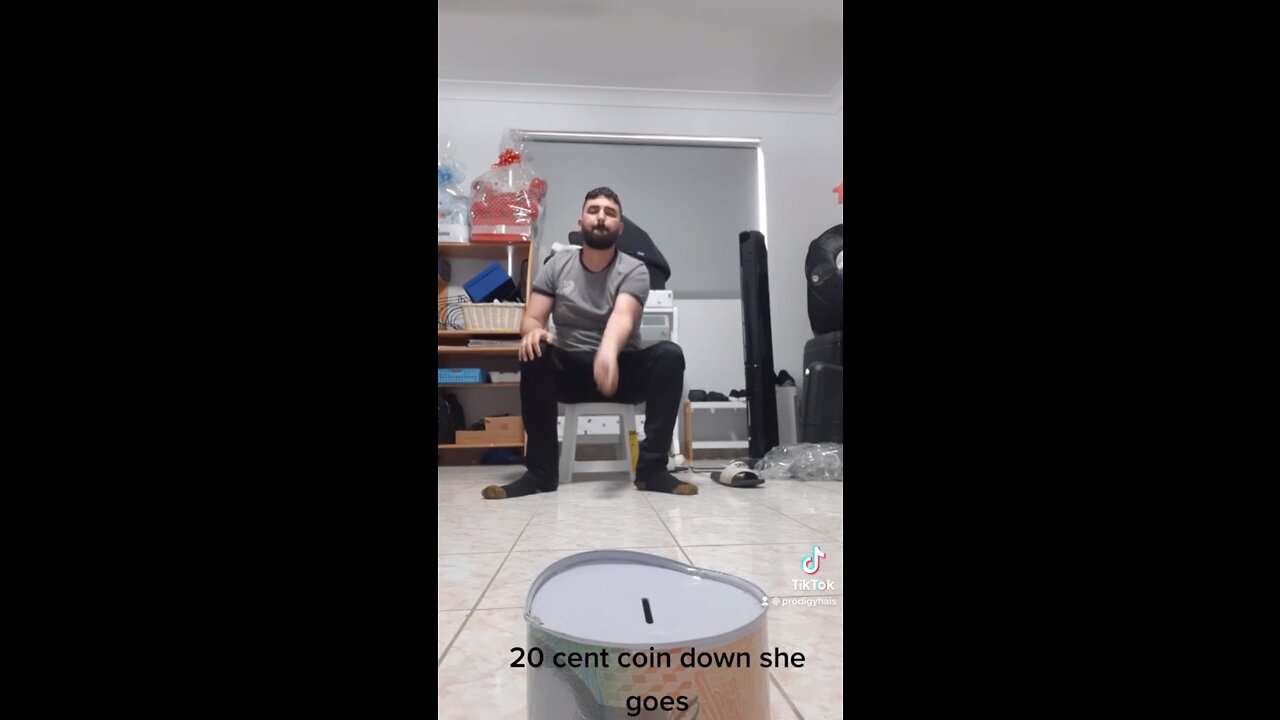 Trick Shots with a 20 cent coin