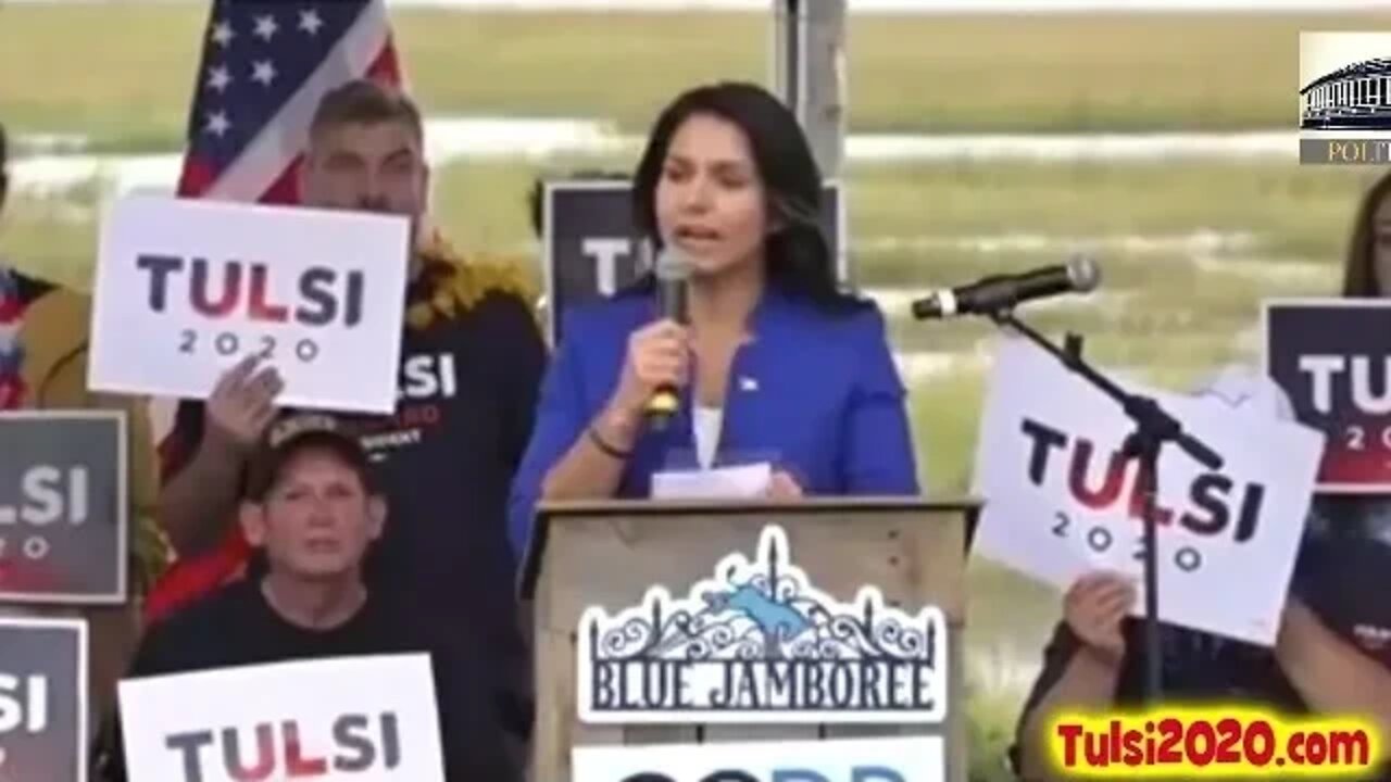 Tulsi "As President I Will FINALLY End Prohibition On Marijuana And End This FAILED War On Drugs!"