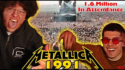 Metallica - Enter Sandman Live Moscow 1991