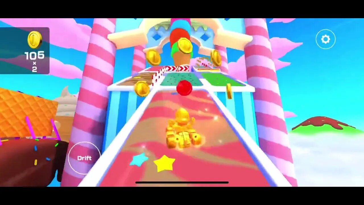 Mario Kart Tour - Coin Rush Gameplay (Sundae Tour)