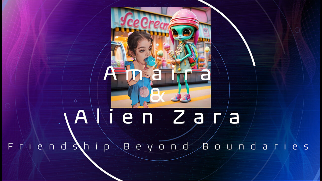 Amaira meets Friendly Alien- Children Story