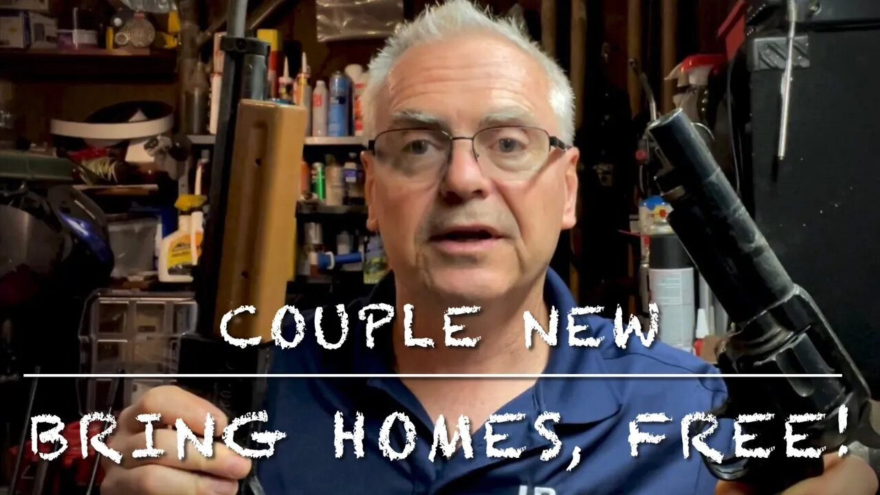 New bring homes! Couple free fixer uppers! Crosman 760 and model 6 co2 22 caliber revolver