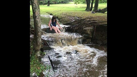 Fun and games in the water