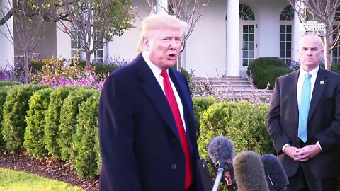 🔴👀🔴 Resident Trump Delivers Remarks Upon Departure