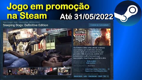 Sleeping Dogs, em Promoção na Steam, CORRA: até 31/05/2022