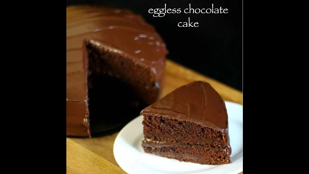 How to make Eggless Chocolate Cake Recipe | Eggless Cake recipe