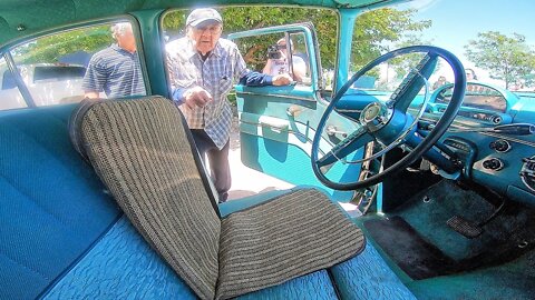 Surprising Dad for 99th birthday with '55 Ford he never thought would run again