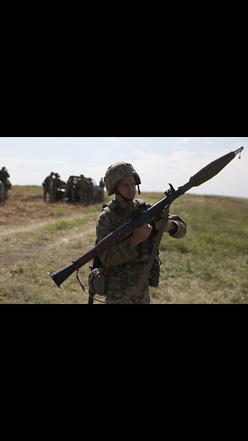 Disparo fallido de un RPG-7 de la OTAN/Ucrania