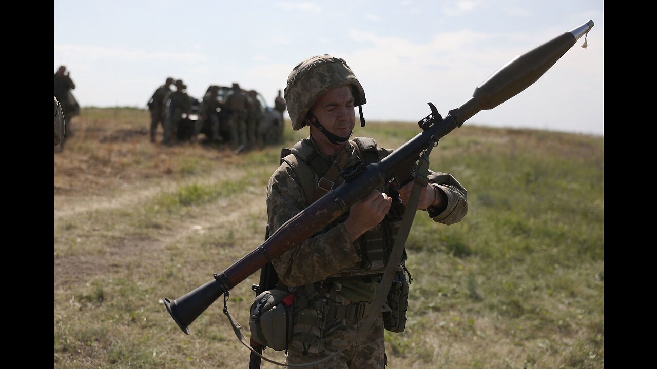 Disparo fallido de un RPG-7 de la OTAN/Ucrania