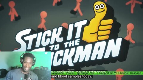 REACTION!!!Stick it to the Stickman - Reveal Trailer