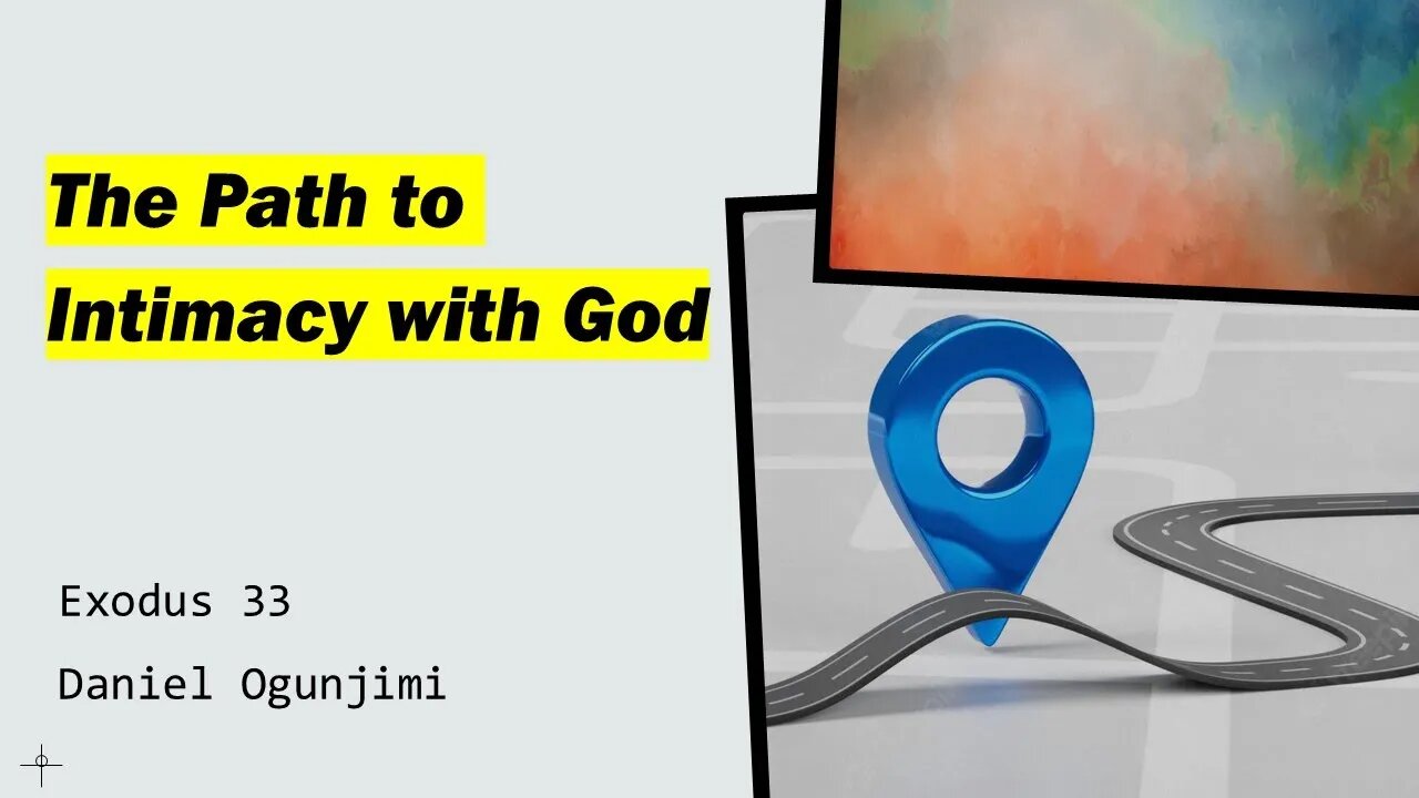 The Path To Intimacy With God