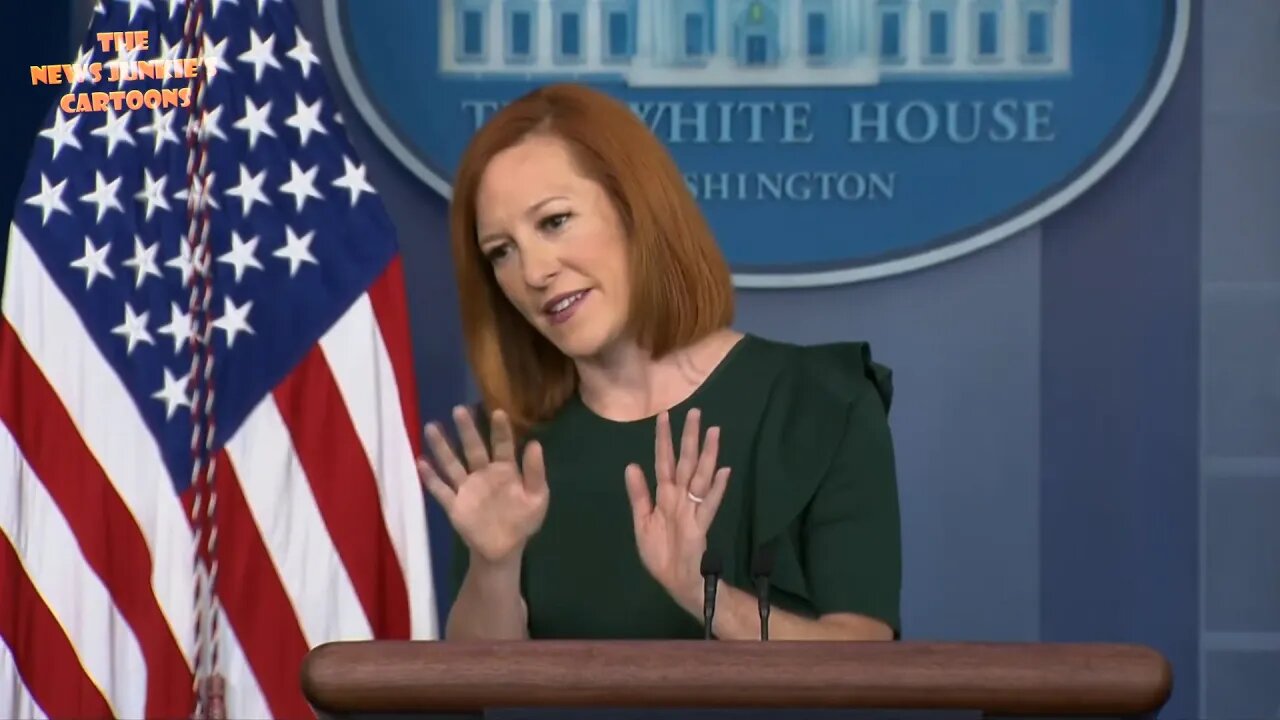 Psaki seems to think the spike in crime is funny to talk about.